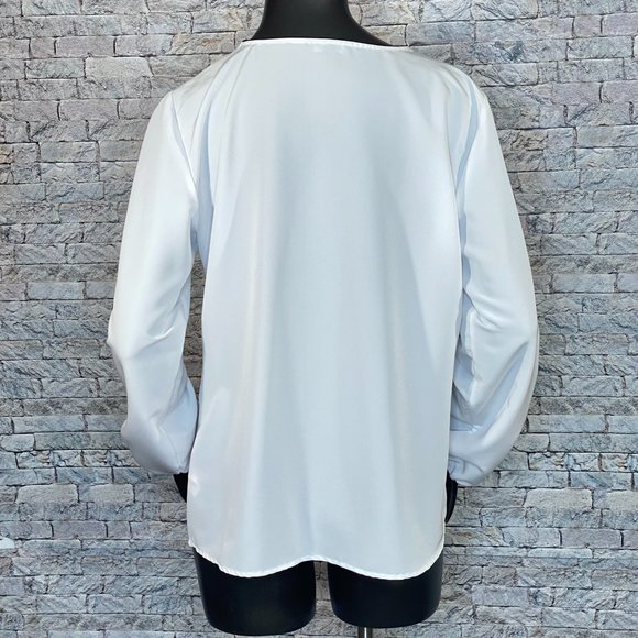 Notations Business Blouse - Picture 2 of 7